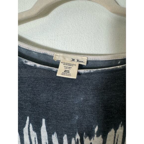 M Rena Bundle of 2 Dyed Long Sleeve T-shirts Sz M - Picture 2 of 6